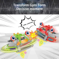 Creative Magical Tumbler Unicycle Fidget Spinner Tightrope Walker Balance Gyroscope Interesting Electric Toys For Children Gifts. 