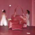 3Pc Prada Handbags for Woman and girls - Ladies Elegant Hand Bags with little purse - Girls Stylish Bags Purse Party Bags Prada style Bags for Girls,3Pcs Prada Hand bag for Girls,Crossbody Bags for Girls,Bags for Women, Purse for Girls,Girls bags,College. 