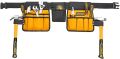 INGCO 14 Pocket 600D Polyester Multi-Purpose Heavy Duty Construction Tool Belt with Adjustable Belt, Fits Up to 50" Waist Size, for Electricians Carpenters Plumbers Maintenance Workers HTBP02031. 