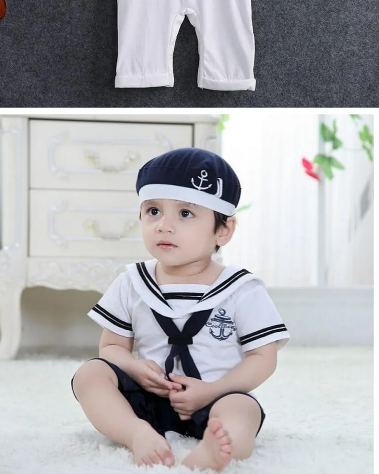 Little boy sailor suit best sale