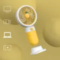 Mini Fan Rechargeable /Hanheld Desktop USB Fan Electric Portable Mini Desk Fan for Kids - Rechargeable USB Battery - Handheld Fan with Adjustable Speed - Versatile Usage. 