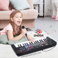 Electronic Piano Keyboard with Mini Microphone- 37 Keys Portable Keyboard Educational Musical Toy Interactive Teaching. 