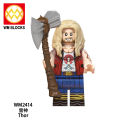 Single Sale Marvel Building Blocks Figures Thor Jane Foster Star Lord  Beta Ray Bill Gol the Godslayer Minifigure Building Bricks For Children Toys WM6146. 