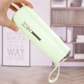 Nice Glass Bottle Water Mini Flask Bottle With Vaccum Flask And Loop Temperature Resistant, For Hot & Cold Water, Milk, Lassi, Juice,smoothie, Detox Water 400ml (random Colors). 