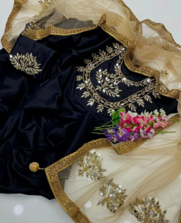 The%20Fashion%20&%20Trends%20New%20fancy%20Katan%20silk%2003%20pcs%20unstitched%20handmade%20dress%20for%20girls%20with%20katan%20silk%20shirt%20and%20net%20dupatta%20with%20katan%20silk%20trouser%20-%20Image%207