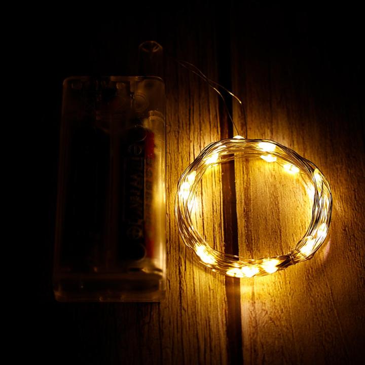 3M 30Led LED Fairy Lights Copper Wire String Holiday Outdoor Lamp for Wedding Party Decoration