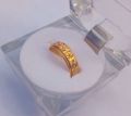 gold plated imported ladies rings barring challa for girls and women stylish ring chala for girl. 