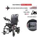 Electric Wheelchairs for Adults, Foldable, Stylish, Compact Motorized Wheelchair, Intelligent Portable Power Wheelchair. 