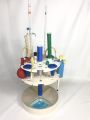 Micropipette Stand Revolving, Rotary Pipette Stand, Pipette Stand Revolving with ESR. 