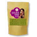 Colorless Organic Mehndi Powder for  Mehndi Cones and practice   hands - 500 Grams mehndi powder with 25 pre rolled empty  Mehndi Cones and 25 mehndi cone pins. 