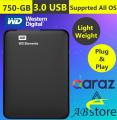 WD 750GB External HARD DRIVE Western Digital Element 750 GB Portable HARD DISK DRIVE FOR SMART TV  Laptop  PS3  PS4  macbook  chromebook. 