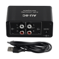 AU-8C Rechargeable NE5532 Stereo Audio Preamplifier Amp. 