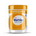 Wet Wipes For Baby - Wet Tissue - Wipes For Face - Soft Moisture Wipes For Baby - Mitu Baby Wetties Bottle (Fresh Clean) (Fresh Lemon) (60+30 =90 sheets). 