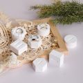 New White Gypsum Jewelry Ring Display Rack Lightweight Creative Display Box Storage Holder Photography Props. 