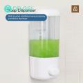 Bathroom Soap Dispenser Transparent Wall Mount Soap Dispenser 500ml Ideal for Home Hotel Bathrooms Squeeze Type Hand Sanitizer Container Wall-mounted Soap Dispenser. 