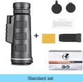 40X60 HD Mini Powerful Telescopic Monocular With Phone Holder. 