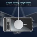 For Google Pixel 6 Pro Transparent Frosted MagSafe Phone Case. 