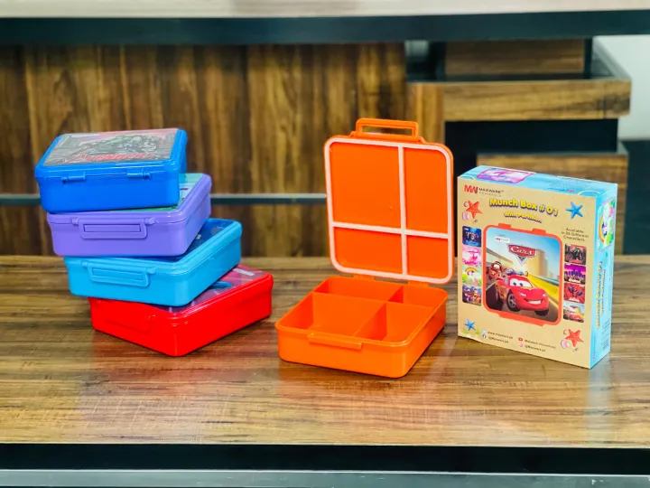 "Munch%20Portion%20Lunch%20Box%20%E2%80%93%20Large%20Size,%20Printed%20Design"%20-%20Image%202