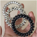 1/3pcs Spiral Hair Ties Telephone Cord Scrunchies Leopard Ponytail Holder Elastic Hair Band Rubber Band Women Hair Accessories. 