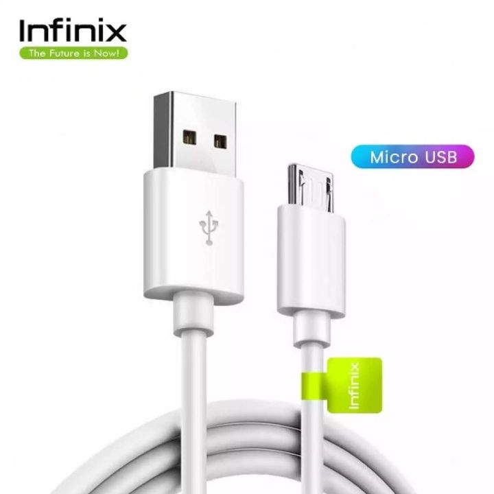 Infinix Orignal Cable Fast Charging MicroUSB Data Cable - Imported High Quality - Fast Charging Cable