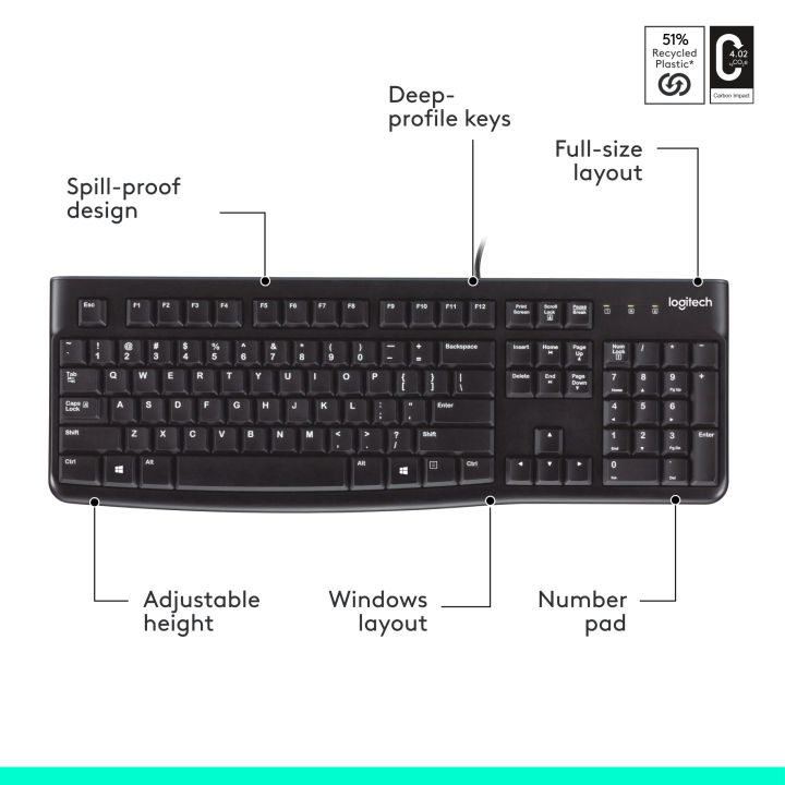 Logitech%20K120%20Wired%20Keyboard%20for%20Windows,%20USB%20Plug-and-Play,%20Full-Size,%20Spill-Resistant%20Compatible%20with%20PC,%20Laptop%20-%20Image%208