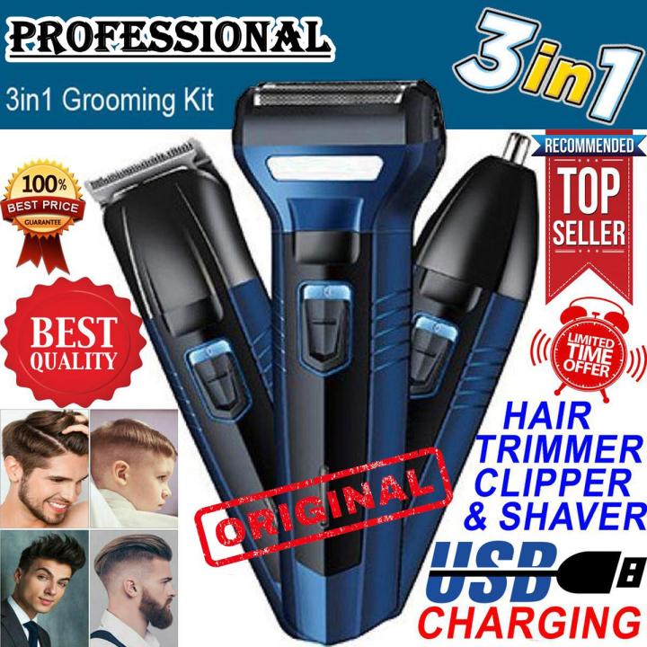 Original 3in1 6331 6333 Electric Shaver Hair Clipper