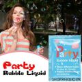 Bubble Water Solution Concentrate Blowing Soap Liquid for kids Bubble Machine Bubble Guan 1x5 sachet. 