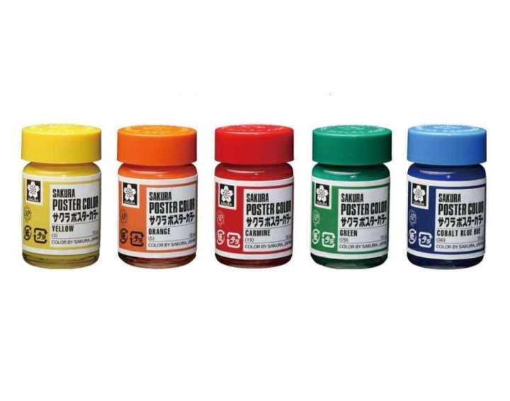 Sakura%20Poster%20Colour%20Pack%20Of%205%20-%20Basic%20Poster%20Colors%20-%20Japan%20-%20Image%202