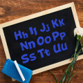 216 Pcs Glitter Bulletin Board Letters for Classroom Numbers Alphabet Poster Board Letters. 