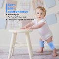 Baby Knee Protectors – Soft Elastic Knee Pads for Crawling Infants – Non-Slip Cotton Kneecaps – Protects Baby’s Knees from Scratches & Bruises. 