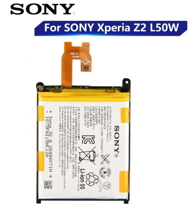 Sony%20100%25%20Original%203200mAh%20LIS1543ERPC%20Battery%20For%20SONY%20Xperia%20Z2%20L50w%20Sirius%20SO-03%20D6503%20D6502%20Phone%20High%20Quality%20Battery%20-%20Image%204
