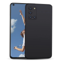 Oppo A52 A72 A92 Soft Matte Black Back Cover Case. 