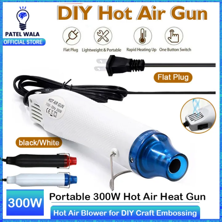 300W%20Hot%20Air%20Heat%20Gun%20-%20Mini%20Portable%20Electric%20Power%20Tool%20Sealer,%20Heavy%20Duty%20220V%20Hot%20Air%20Blower%20for%20DIY%20Craft%20Embossing,%20Shrink%20Wrapping,%20Drying%20Paint%20(US%20Plug)%20-%20Image%202