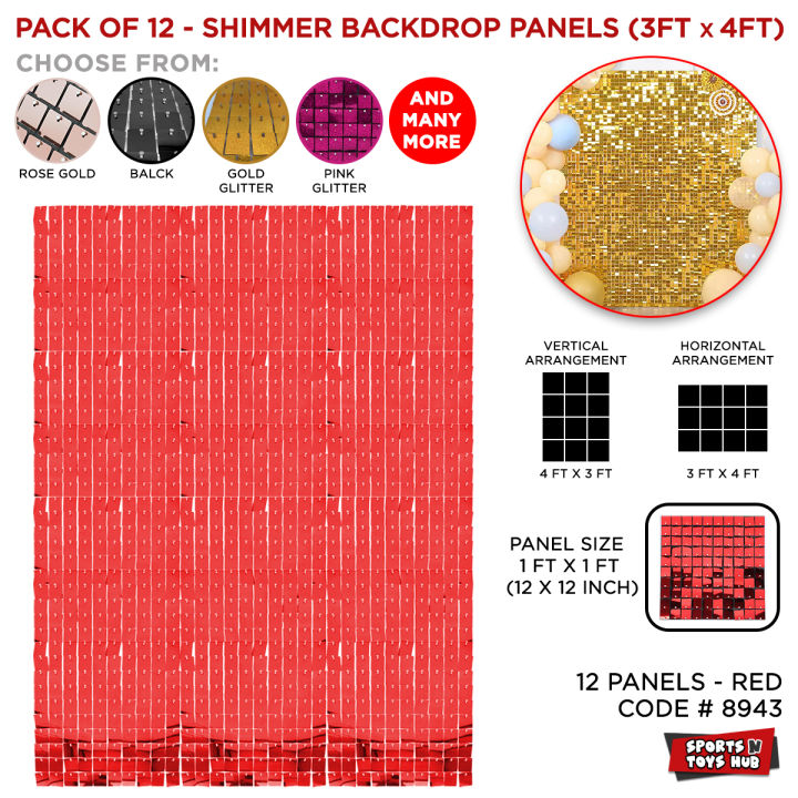 Shimmer Wall Panels, Sequins Backdrop Easy Setup, Great For Events, Home Decoration, Festival Celebration, Birthday Parties, Theme Party Decorations, Indoor & Outdoor Interior Decorative Background Glam Custom Advertising Sign