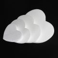 Wedding Decorations Dummy Sugarcraft Heart Shaped Cake Foam Mould Practice Model Polystyrene Styrofoam. 