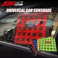 JDM TAKATA Car Window Sun Shade Cover Net Universal Auto Window Sunshade Protector Windshield Covers Mesh For Motorcycle. 