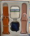 I8 ULTRA Pro Max Series 8 Smartwatch  New Arrival with Free Earbuds & Extra Strap 2 In 1 water proof Full HD Touch Screen 2023 popular Fashion for boys & girls Bluetooth call All Sports Fitness & Health Mode Answer Call. 