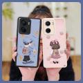 Cartoon couple Phone Case For VIVO IQOO Z6 5G China Dirt-resistant Silica gel Anti-knock Phone lens protection simple. 