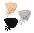 Pack of 12 Tie Hijab Cap - Inner Caps for Hijab for Girls and Women. 