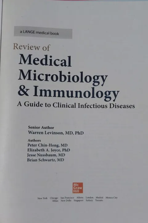 Medical%20Microbiology%20and%20Immunology%20By%20WARREN%20LEVINSON,%20PETER%20CHIN-HONG,%20ELIZABETH%20A.%20JOYCE%20,%20Levinsin%20Microbiology%20,%20levinsin%20micro%20-%20Image%202