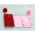 Geometry Style Velvet Mobile Clutch with Card and Money Pockets, High Quality Walvet Stara Material. 