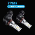 Led Fog Light Bulb, H16 Led Fog Lamp High Csp-Y11, Cool White 6500K (Pack Of 2). 