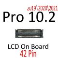 Touch Screen LCD Display FPC Connector For iPa 7 8 9 Pro 10.2 2019 2020 2021 Board Connector On Motherboard Board Flex Cable Parts. 
