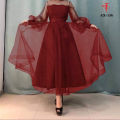STAR GARNET Tissue Net Trendy Long Maxi for Girls/Women - AX-136. 