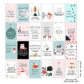 Ticket Calendar with Quotes Tasks 24pcs Diy Advent Calendar with Quotes Tasks for Mindful Christmas Countdown Warm Gift for Mindful Advent Calendar. 