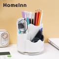 HomeInn Cosmetic Brush Holder Multiple Compartments Countertop Eyebrow Display Case. 