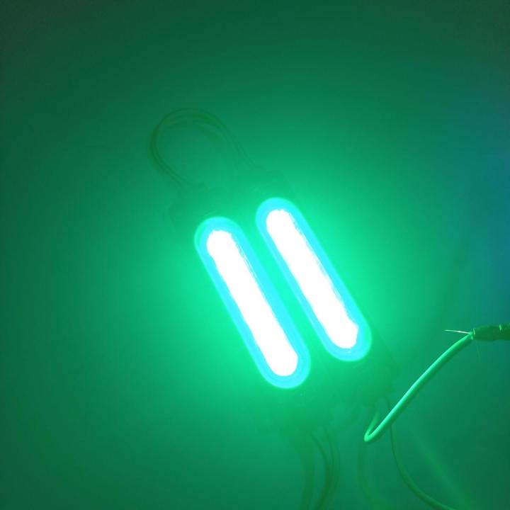 2Pcs Waterproof Green LED For All Bike 12V Light Motorcycle LED Light, 12 Volt Bike Decoration Light