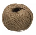 3mmx300 meter jute rope simple-jute thread simple -brown. 