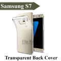 Samsung Galaxy S7 Back Cover Transparent Soft Crystal Clear Case. 