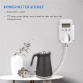Digital Meter Plug-In Socket Electric Wattmeter Energy Monitor. 
